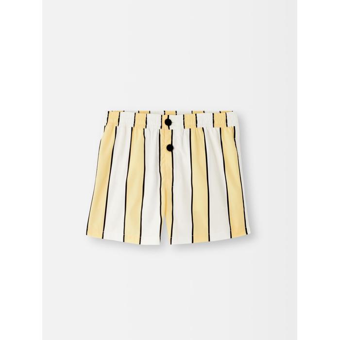 Полосатые плавательные шорты цвет: Print stripes white/yellow/black