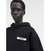 Grosgrain logo hoodie цвет: Чёрный