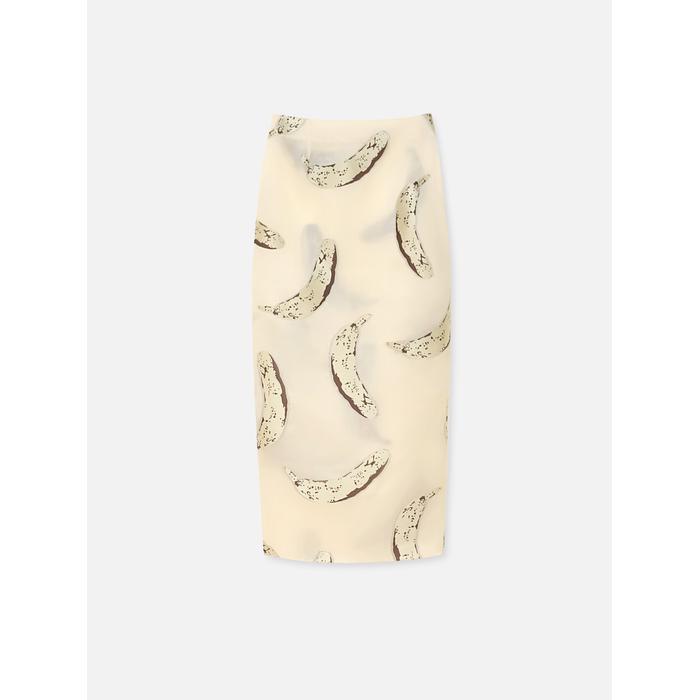 Banana print pencil skirt цвет: Jacquard bananes yellow