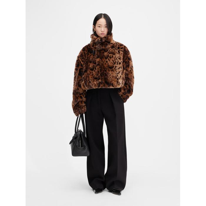 Куртка из искусственного леопарда цвет: Leopard