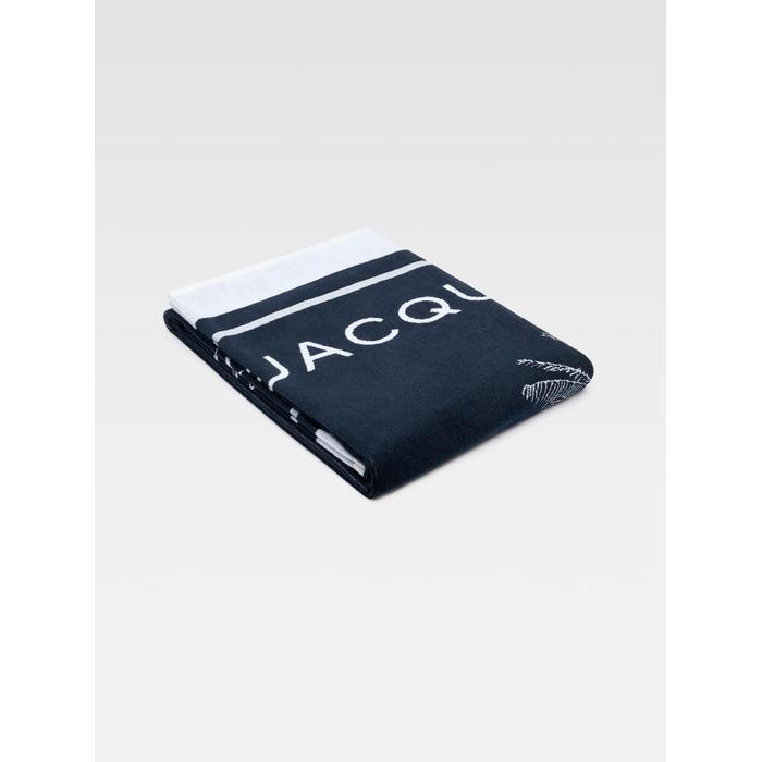 Полотенце Jacquemus Cruise цвет: Palm tree white/blue