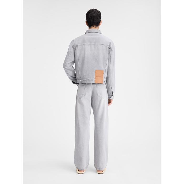 Джинсовая куртка цвет: Grey / off-white