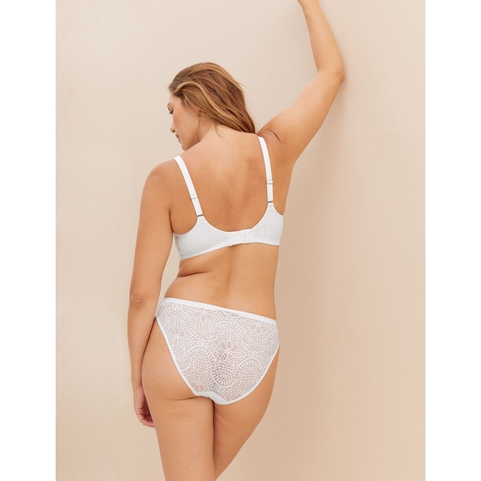 бюстгальтер без косточек с кружевной отделкой body soft™