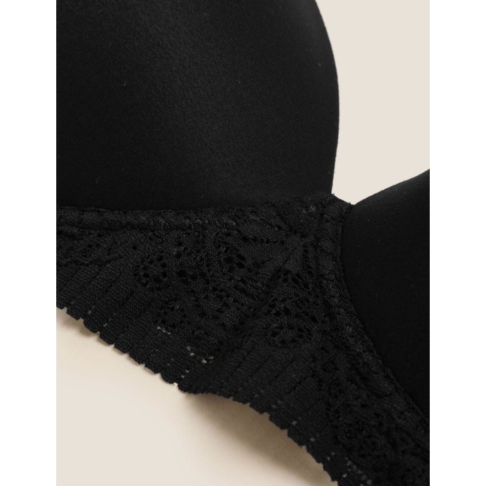 бюстгальтер без косточек с кружевной отделкой body soft™