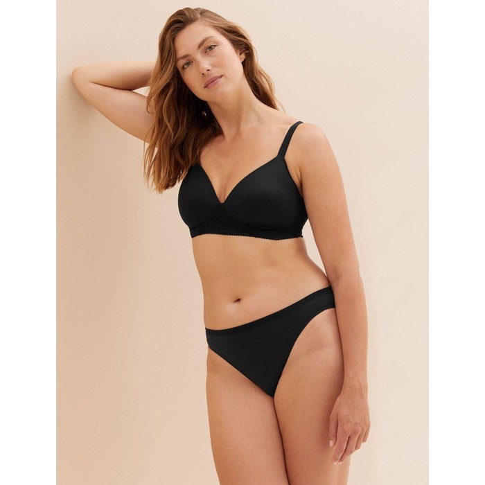 бюстгальтер без косточек с кружевной отделкой body soft™