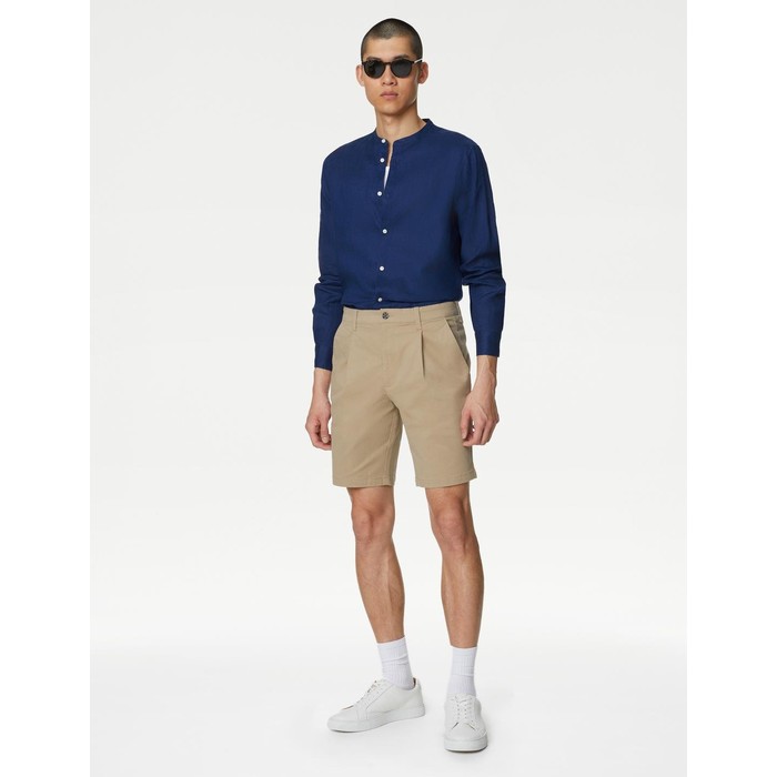 льняная рубашка с круглым вырезом Cool Comfort™
