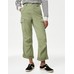 брюки-карго Lyocell™ Straight Leg Crop