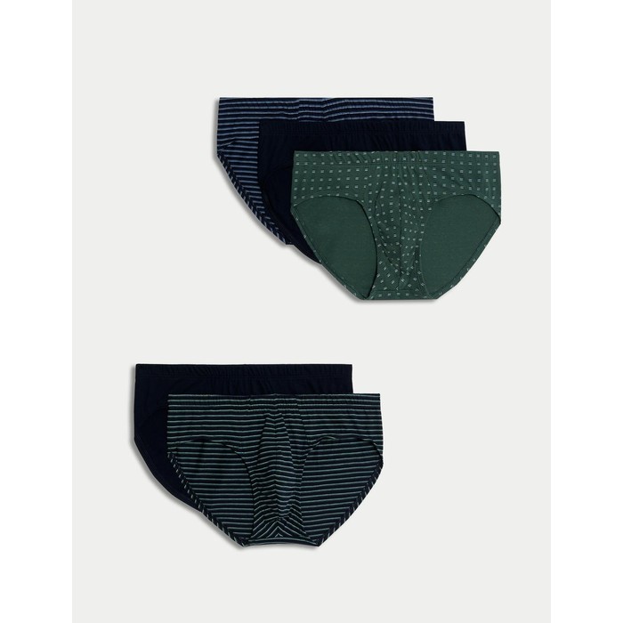 комплект из 5 трусиков cool & fresh™ из чистого хлопка
