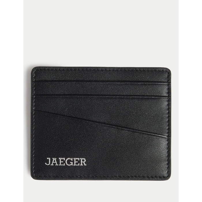 держатель для карт из чистой кожи Cardsafe™