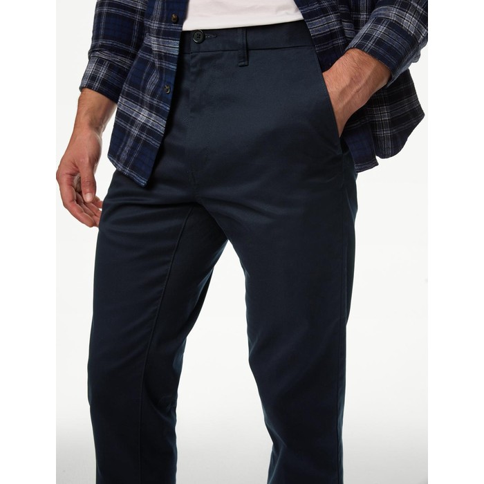 брюки-чинос из саржи с обычной посадкой Heritage Twill