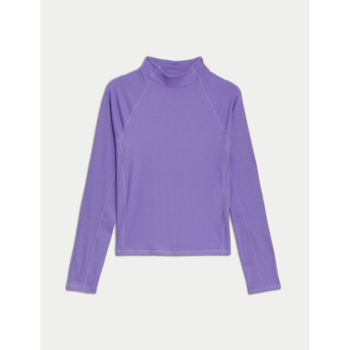 укороченный топ с длинным рукавом и фитилем Cool Comfort™