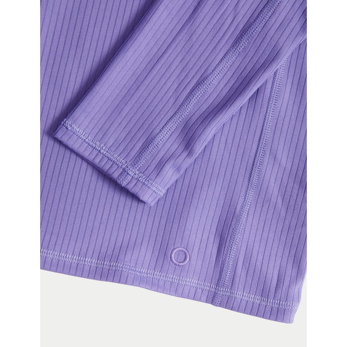 укороченный топ с длинным рукавом и фитилем Cool Comfort™
