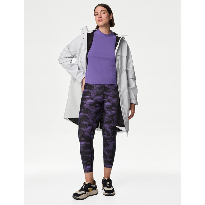 укороченный топ с длинным рукавом и фитилем Cool Comfort™