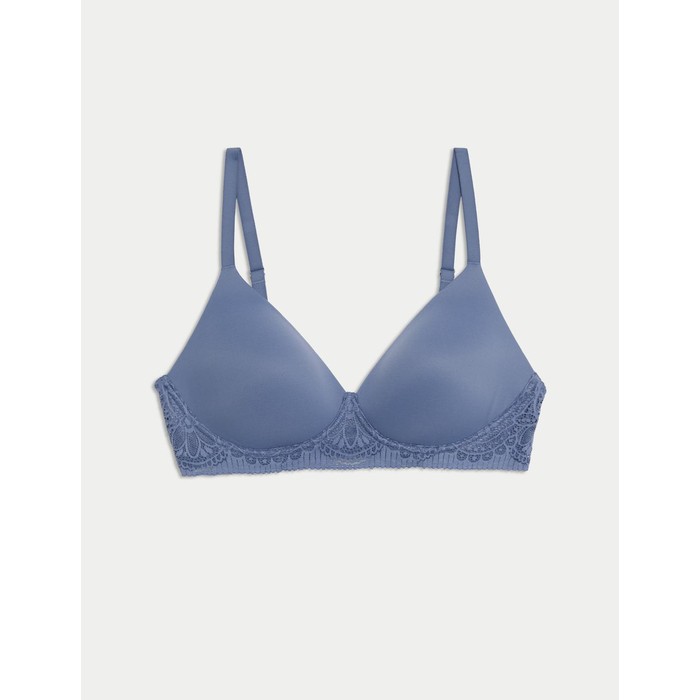 бюстгальтер без косточек с кружевной отделкой body soft™