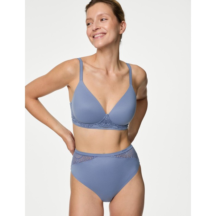 бюстгальтер без косточек с кружевной отделкой body soft™