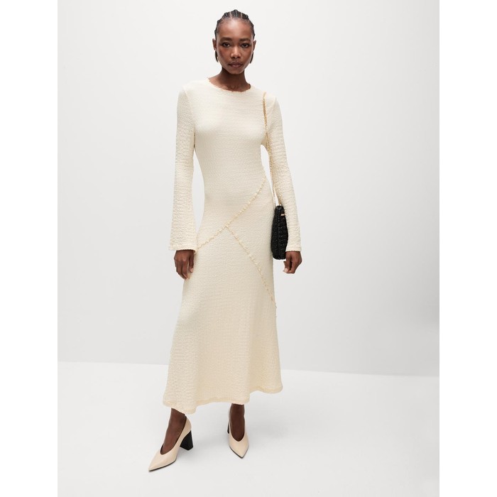 relaxed fit midi платье