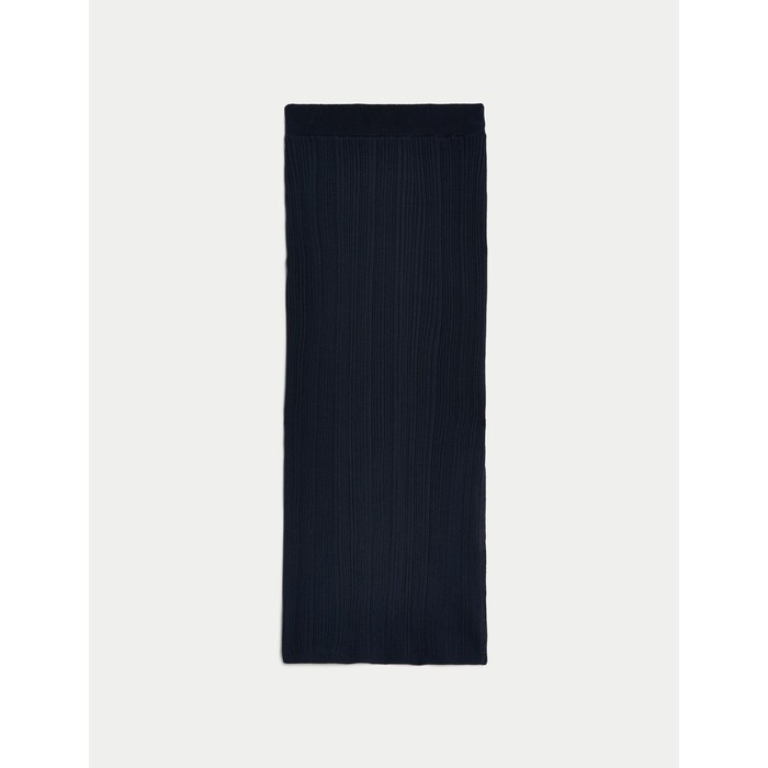 Мятые Вельветовые Брюки Regular Fit Midi Юбка