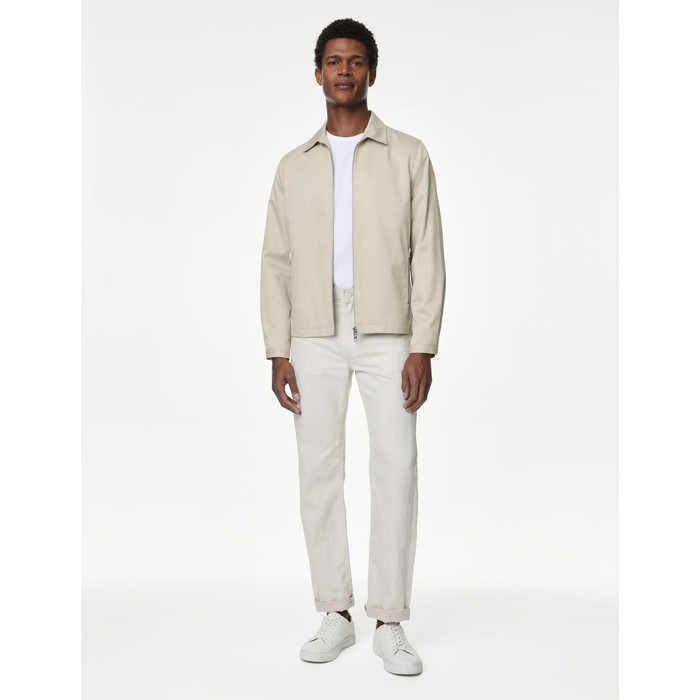 куртка из чистого хлопка Harrington