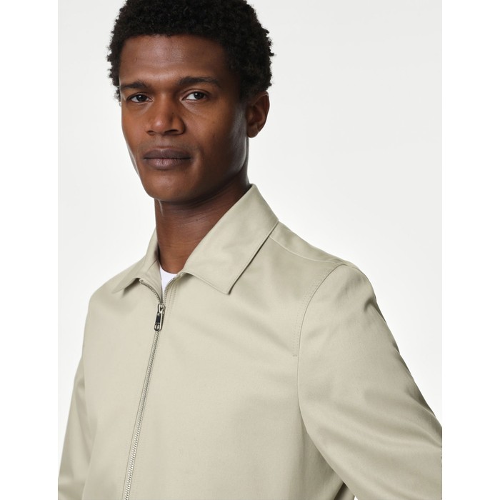 куртка из чистого хлопка Harrington