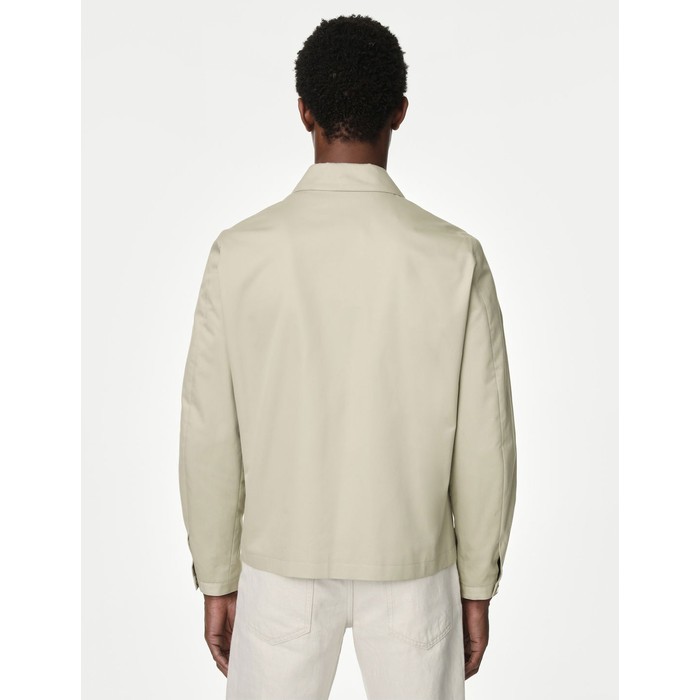 куртка из чистого хлопка Harrington