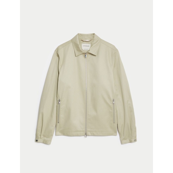 куртка из чистого хлопка Harrington