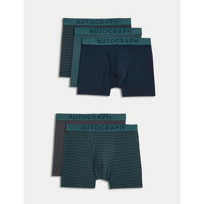 5 комплектов из хлопка Supima Cool & Fresh™ Trunk Set