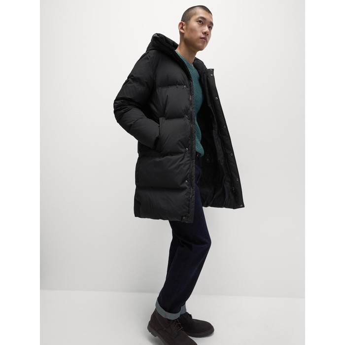 пуховое надувное пальто stormwear™ с капюшоном из перьев и пуха