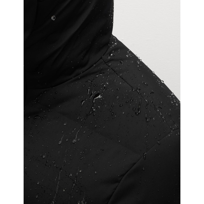 пуховое надувное пальто stormwear™ с капюшоном из перьев и пуха