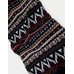 вязаный шарф Fair Isle