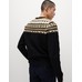 свитер с велосипедным воротником Fair Isle