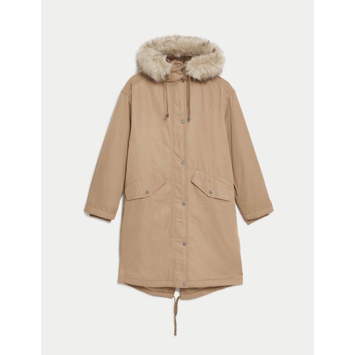 пальто-парка Stormwear™ с капюшоном и искусственным мехом