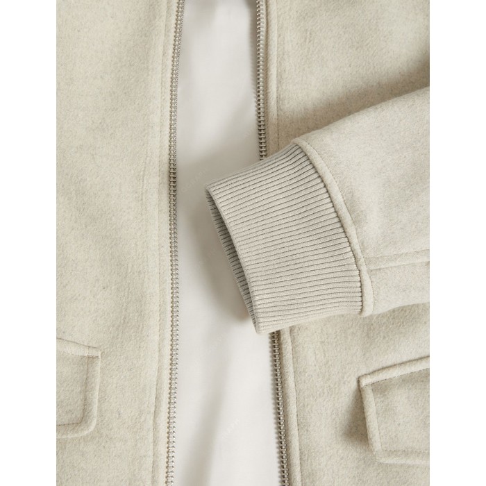 куртка-бомбер Harrington из смесовой шерсти