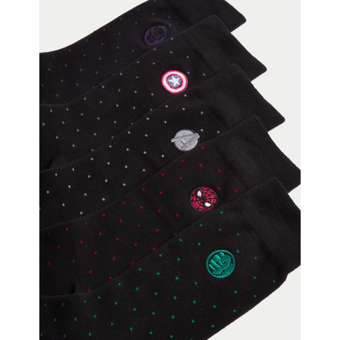 5 носков Cotton Rich Avengers™