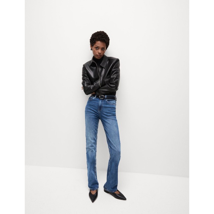 эластичные джинсовые брюки bootcut