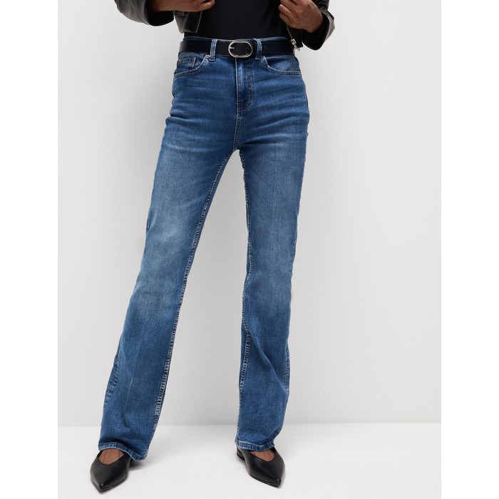 эластичные джинсовые брюки bootcut