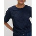 футболка Broderie из смесового хлопка