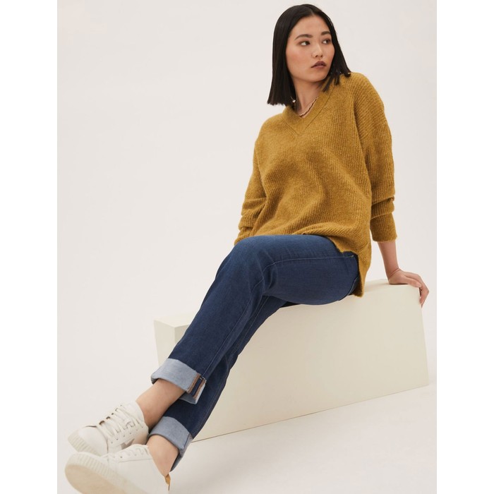 джинсовые брюки supersoft straight fit