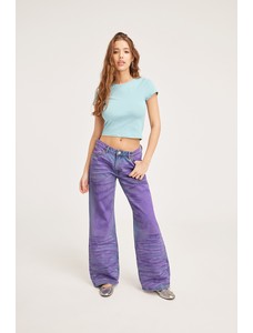 Джинсы Imoo Low Wide Rainbow Jeans с низким вырезом