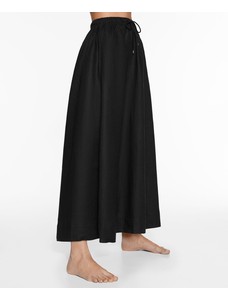 Длинная юбка из 100% льна