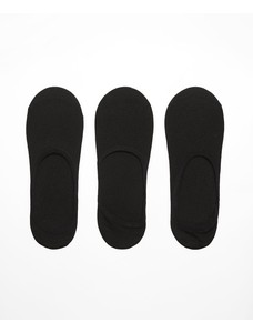 3 пары спортивных носков-кроссовок из невидимой полиамидной смеси среднего кроя