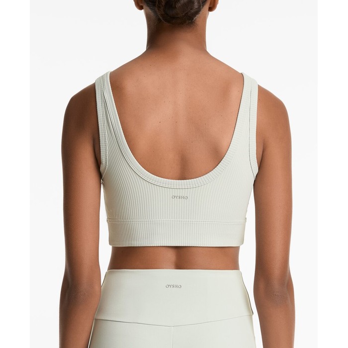 Топ Henley с открытой спиной Rib Comfortlux