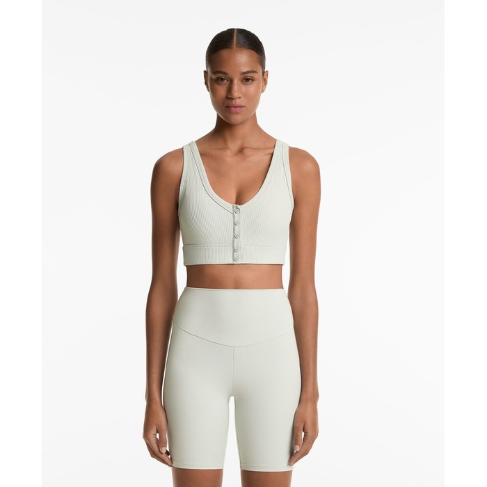 Топ Henley с открытой спиной Rib Comfortlux