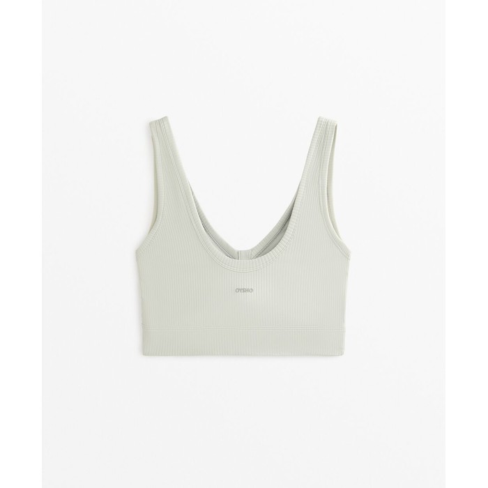 Топ Henley с открытой спиной Rib Comfortlux