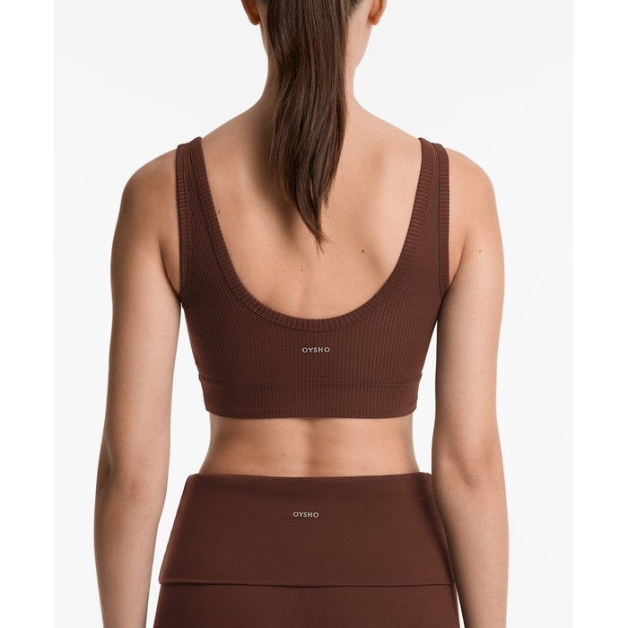 Топ Henley с открытой спиной Rib Comfortlux
