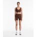 Топ Henley с открытой спиной Rib Comfortlux