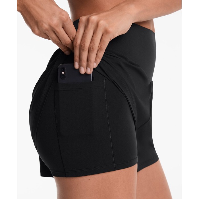 компрессионные шорты compressive длиной 10 см с карманом