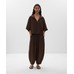 Рубашка Oversize с короткими рукавами из 100% льна