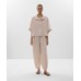 Рубашка Oversize с короткими рукавами из 100% льна