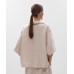 Рубашка Oversize с короткими рукавами из 100% льна
