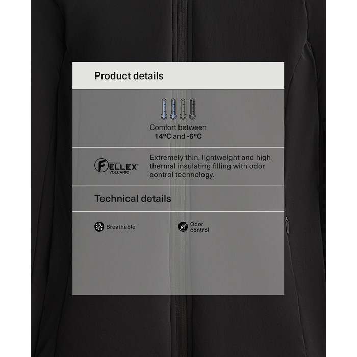 куртка с технической подкладкой fellex® volcanic